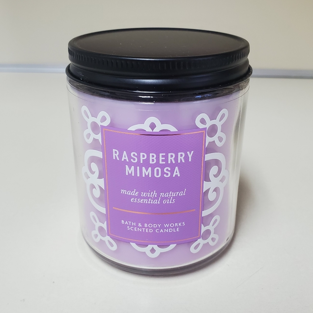 Bath & Body Works Raspberry Mimosa Candle - Picture 2 of 3
